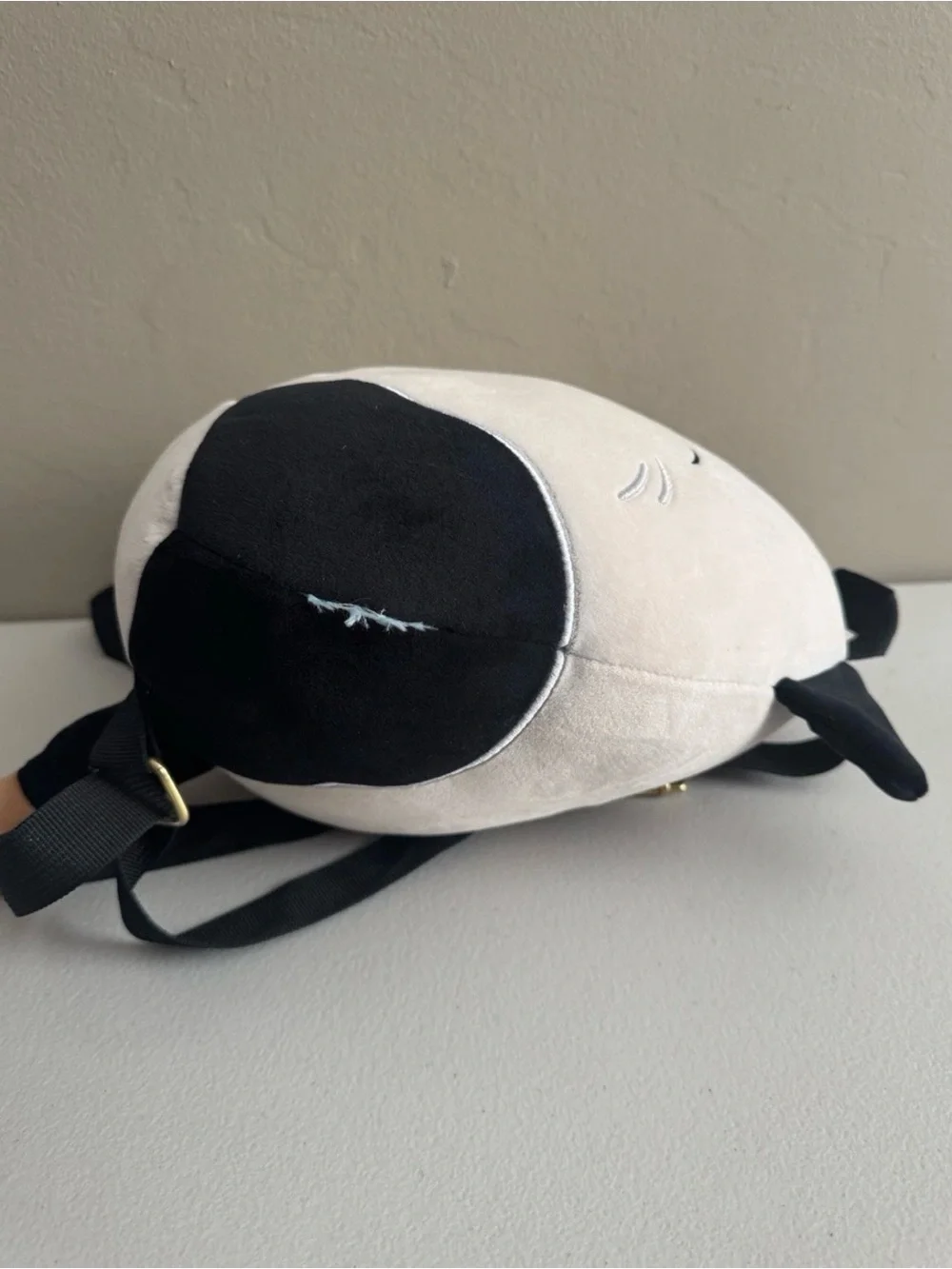Squishmallows Calico Cat Plush Backpack - Cream, Brown & Black